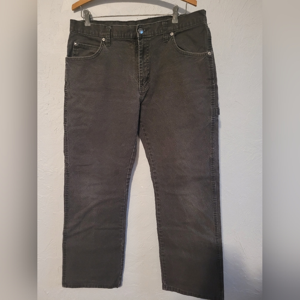 Classic Black Straight Men's Jeans